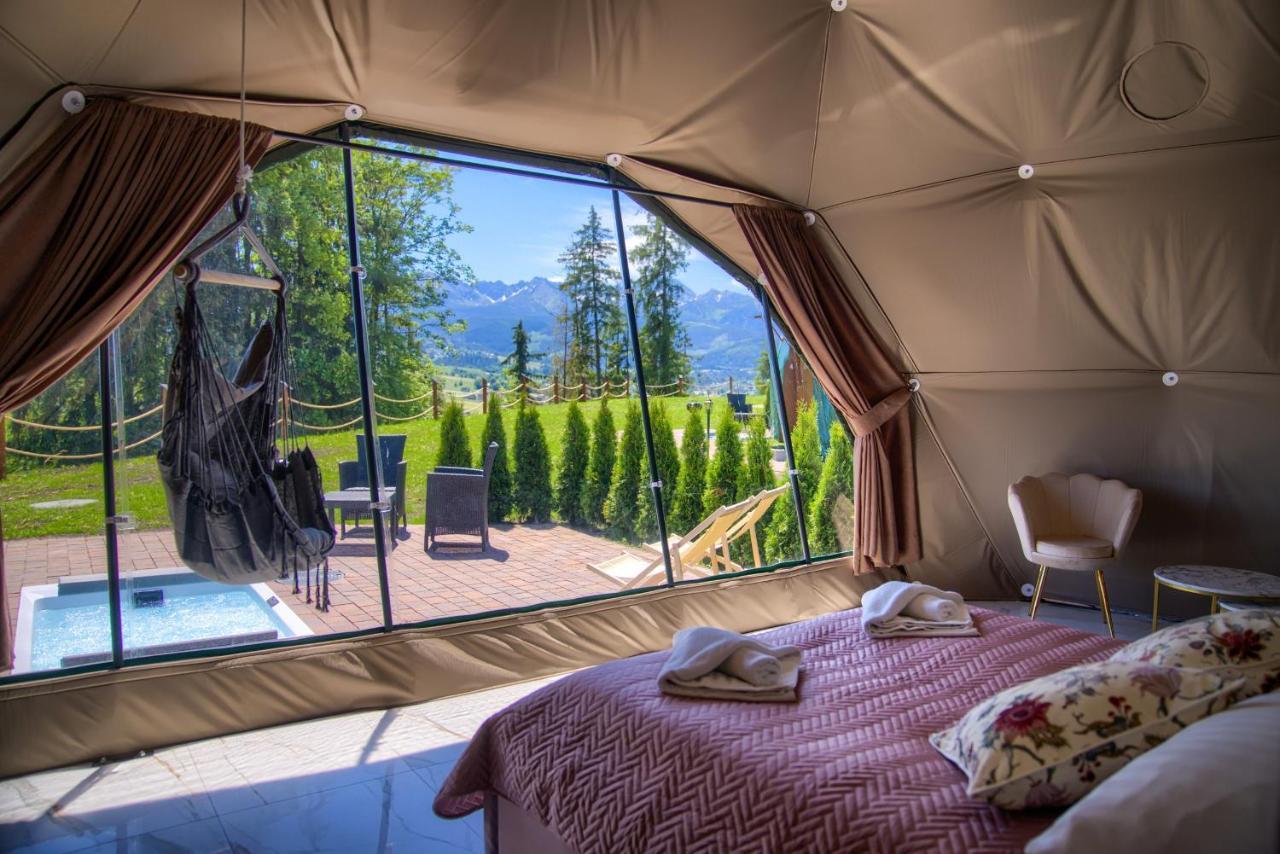 Peak Glamp & Jacuzzi Hotell Zakopane Exteriör bild