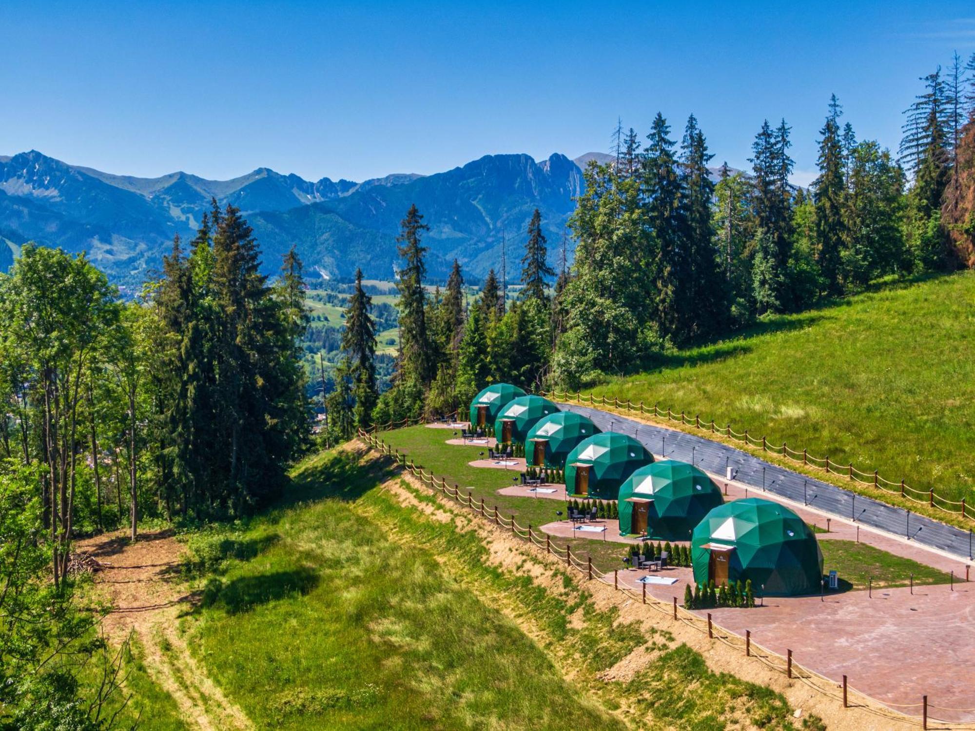 Peak Glamp & Jacuzzi Hotell Zakopane Exteriör bild